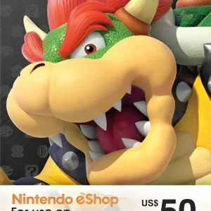 nintendo-eshop-card-50- Nintendo $50